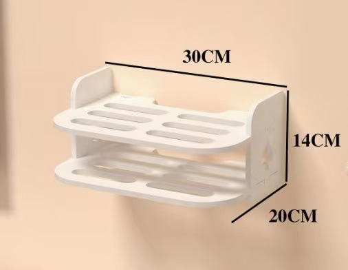 더블 레이어 피치 하트 30CM [무료 트레이스리스 스티커 + 트레이스리스 네일]