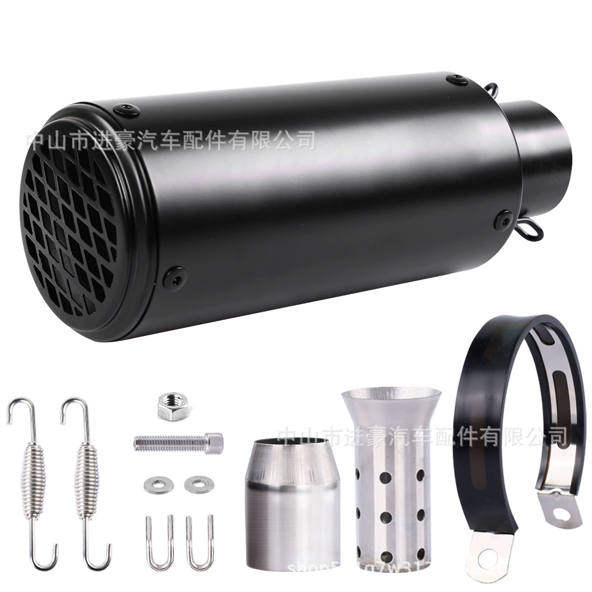 Модификация выхлопной трубы мотоцикла, прямой выхлопной патрубок Scorpion Small Cannon, универсальный калибр 51, прямые поставки с завода