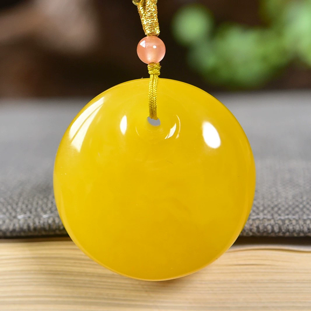 Натуральное куриное масло, желтый пчелиный воск, ожерелье с пряжкой принцессы, ожерелье с подвеской из пчелиного воска, ожерелье из пчелиного воска, оптовая продажа