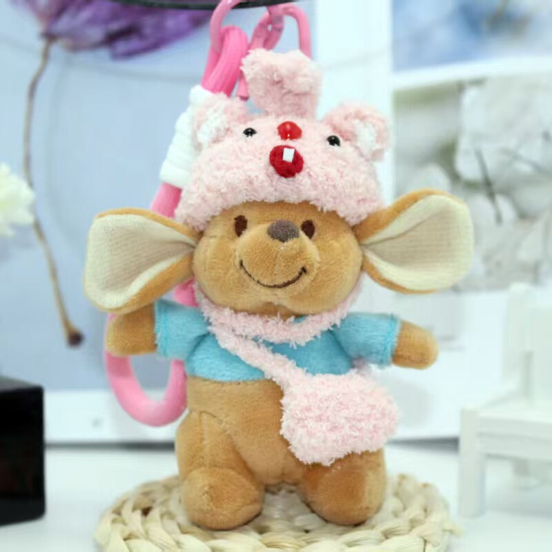 超萌えパジャマカンガルーのぬいぐるみのカバンにストラップをつけて、彼女の親友の誕生日プレゼントをプレゼントします。|undefined