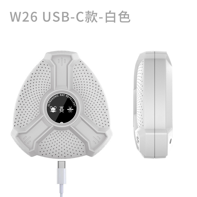 跨境新款超声波驱鼠器家用低音大功率声波驱虫灭鼠器驱赶器驱蟑螂|undefined