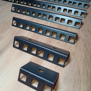 Flight Case Simple Cabinet Column Square Hole Slot Board Small U Strip Chassis Hardware Accessories Effector Amplifier Support Plate