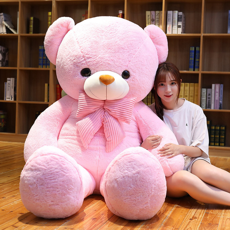 Oversized Ice Heart Teddy Bear Doll Large Bow Tie Bear Girl Stuffed Toy Valentine's Day Gift Pillow Oversized Ice Heart Teddy Bear Doll Large Bow Tie Bear Girl Stuffed Toy Valentine's Day Gift Pillow
