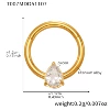T007-gold nose ring
