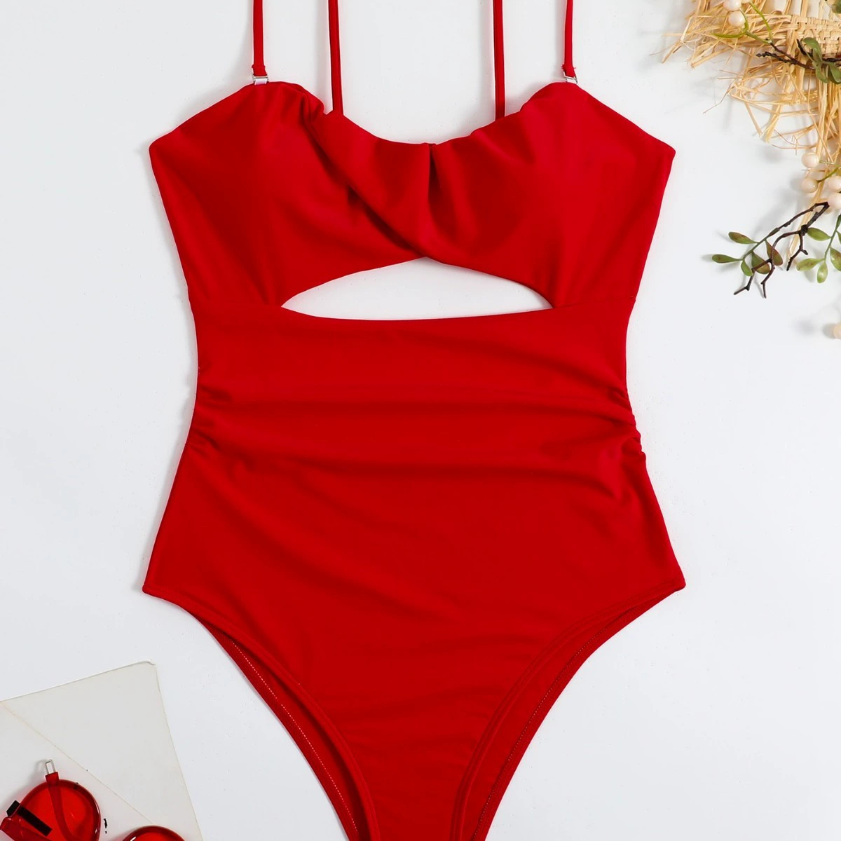 Colored swimwear, supporting bodysuit, European style, 24 years, Amazon