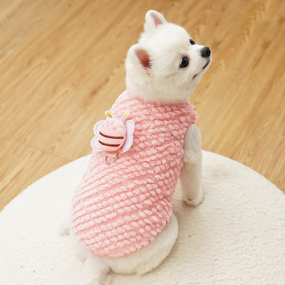 Explosiones transfronterizas perros cachorros gatos mascotas perros otoño invierno ropa perros artículos para gatos abejas Teddy Bo Mei