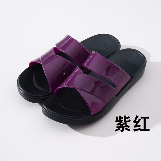 24 years new ladies slippers flat bottom fashion casual non-slip wear-resistant comfortable EVA bottom explosions women slippers wholesale