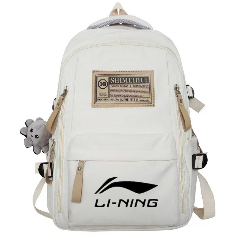 Li Ning バックパック メンズバッグ 中学生 高校生 大学生 スクールバッグ レディース 大容量 カジュアル トラベル コンピューターバックパック|undefined