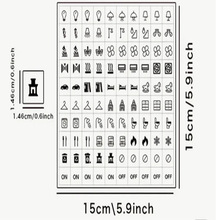 无痕不留胶开关标识贴家用灯标识贴纸配电箱标签贴创意插座面板指