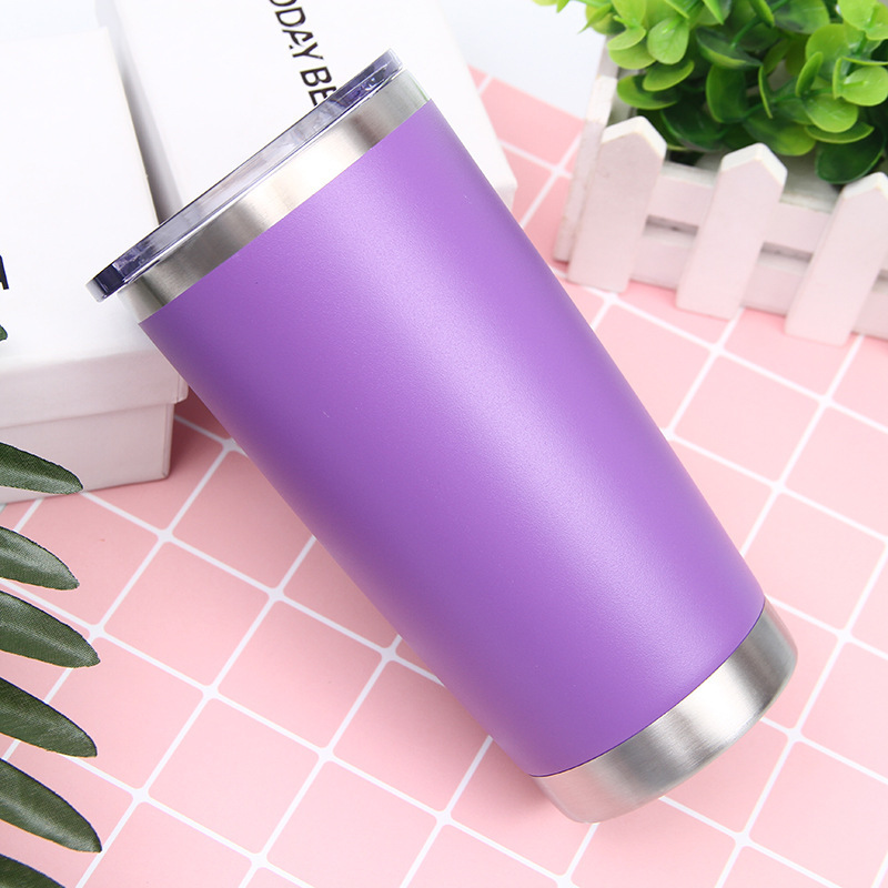 20oz taza de coche vaso de acero inoxidable regalo de Navidad DIY taza de coche taza de cerveza imagen logo taza de coche