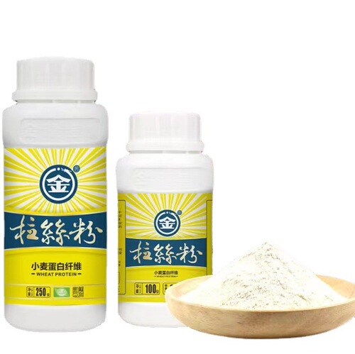 Jinlong fishing bait wire drawing powder wild fishing bottled wheat protein sticky powder fishing bulk medium filament wire drawing large ball bait