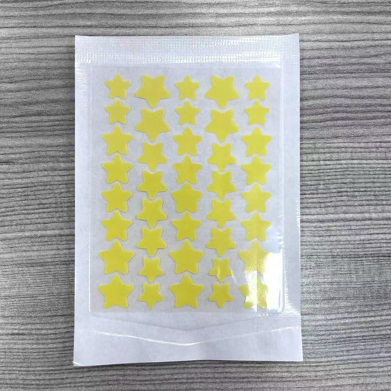 El acné parche hecho a mano estéril tridimensional acné eliminación de dibujos animados de color estrella acné marca parche cicatriz que cubre estudiante artificial 36 tabletas transfronterizas