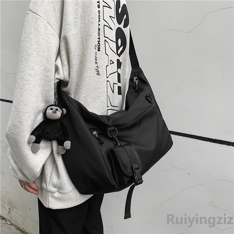 工装包新款秋冬尼龙复合布防水耐磨防刮品牌配件潮单肩斜挎机车包