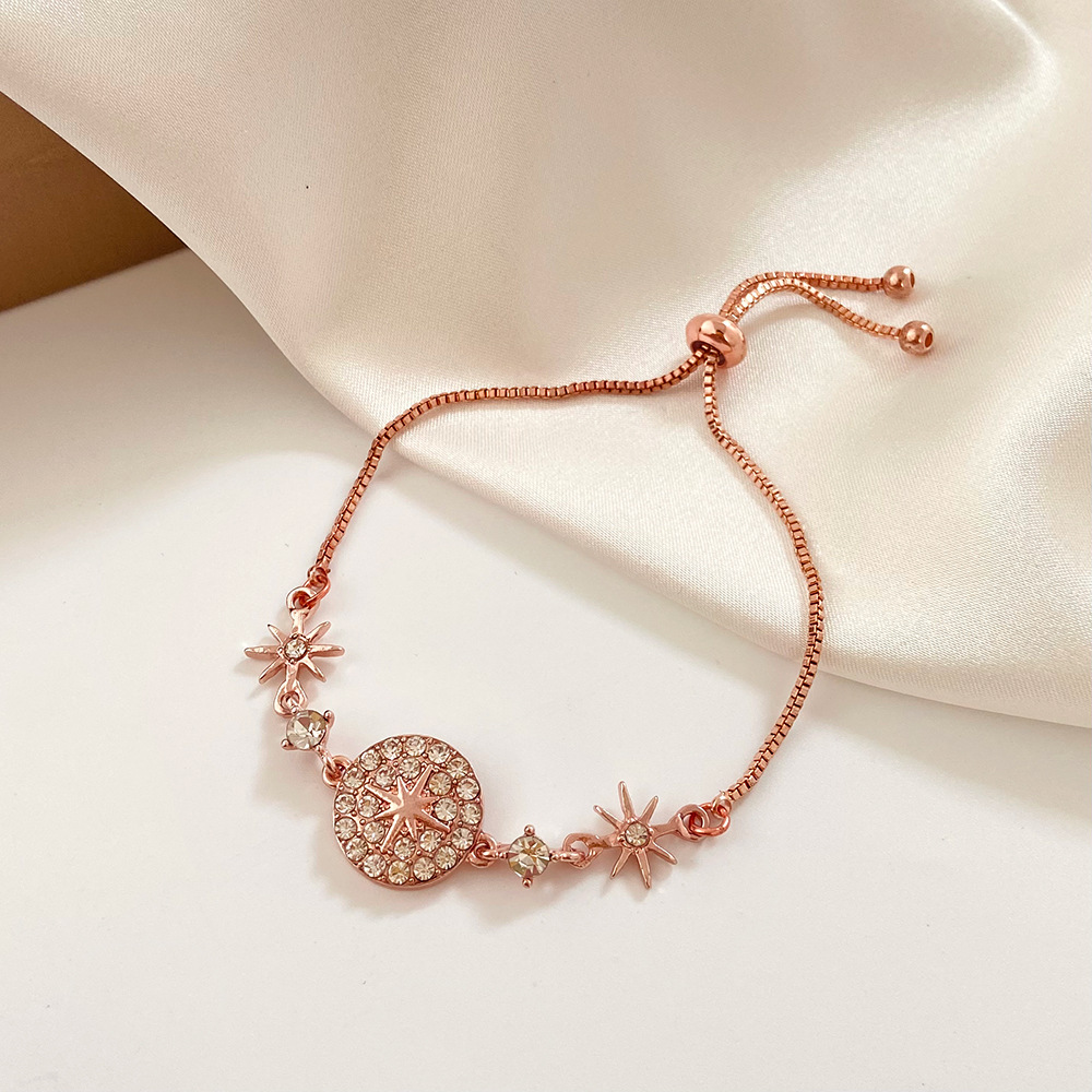 KC Golden Plated, White K Plated Plating Material Zinc Alloy Pendant Material Glam Heart Shape Metal Plating Artificial Pearls Rhinestones Women's Bracelets