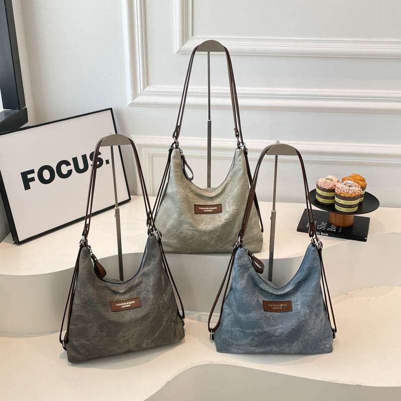 Bags for Women 2026 New Fashion Underarm Bag Large Capacity Casual Retro Shoulder Bag Simple Commuter Tote Bag Bags for Women 2026 New Fashion Underarm Bag Large Capacity Casual Retro Shoulder Bag Simple Commuter Tote Bag