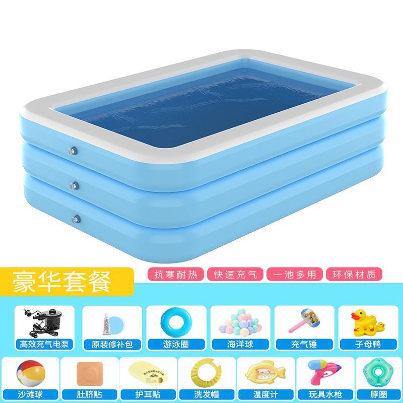 Piscina infláble para niños Piscina para niños Piscina para bebés Piscina para bebés Piscina para bebés Comercio exterior