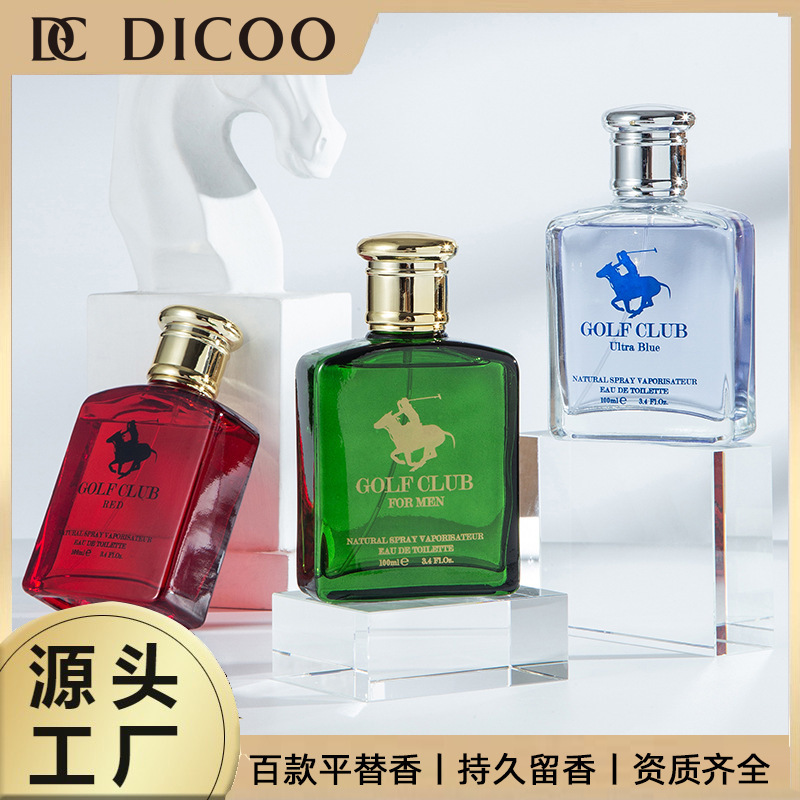 Foreign trade cross-border perfume golf polo men's DC cologne 100ml ocean long lasting eau de toilette