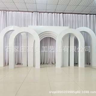 婚庆金属3D分层拱门用于婚庆派对装饰