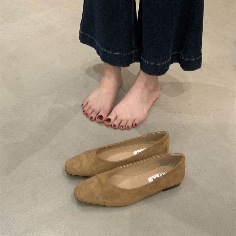 韩版豹纹芭蕾舞浅口单鞋平底奶奶鞋子开车软底休闲玛丽珍瓢鞋女|undefined