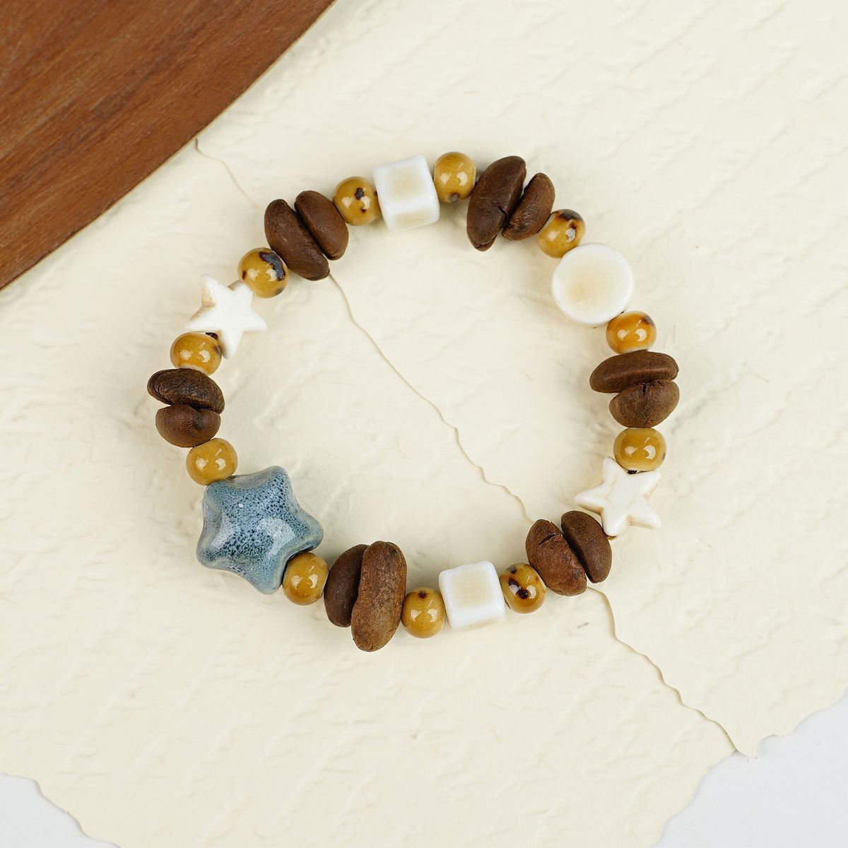 Jingdezhen pulsera de cerámica de verano mujer alta sensación galletas serie de gatos nicho diseño universal pulsera alta sensación