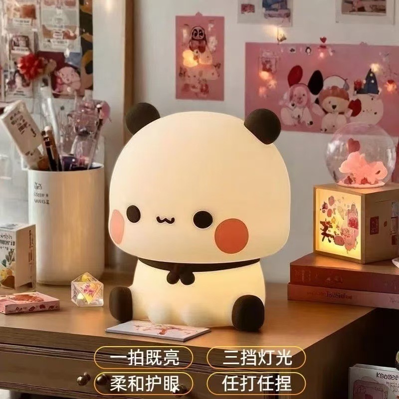 蜡笔小新拍拍灯创意伴睡卧室床头柜摆件送女友睡眠礼物可爱小夜灯|undefined