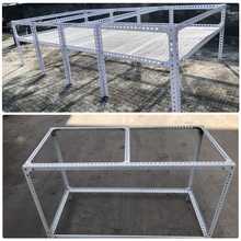 6E3X角钢货架材料置物架三角铁带孔多层可调节自由组合角铁条支架