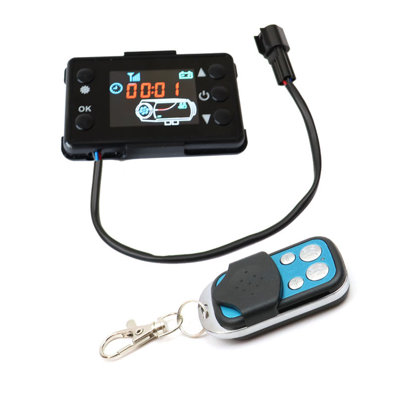 Parking heater LCD LCD switch diesel parking air heater controller remote control adjustment accessories