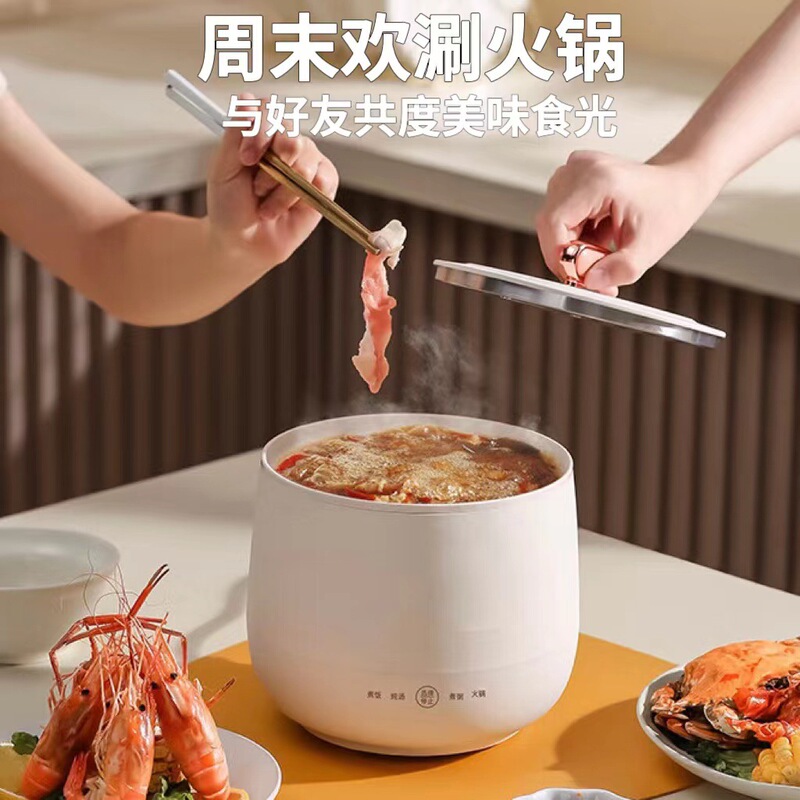 ドイツ家庭用スマート炊飯器ミニ炊飯器多機能全自動学生寮電気調理鍋電気中華鍋|undefined