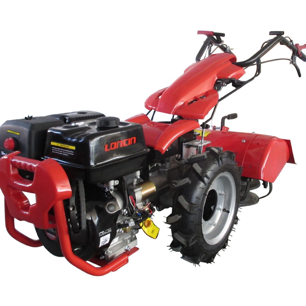 厂家直销E-MT370系列全齿轮传动松土车多功能园林松土机旋耕机