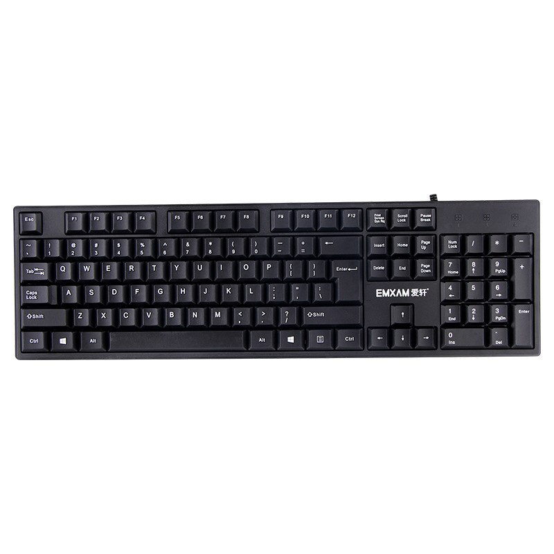 Aixuan K2 Wired Business Office Gaming Keyboard USB Large Keyboard Desktop Wholesale Feels Good