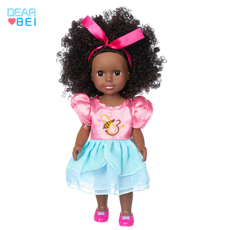 Dibei fábrica simulación bebé renacido muñeca 14 pulgadas American Girl Toy vinilo muñeca jugar casa juguete