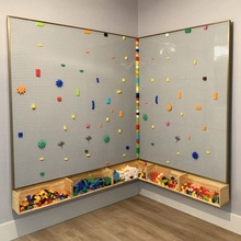 积木墙面墙贴大颗粒底板上墙拼装玄关儿童房幼儿园玩具