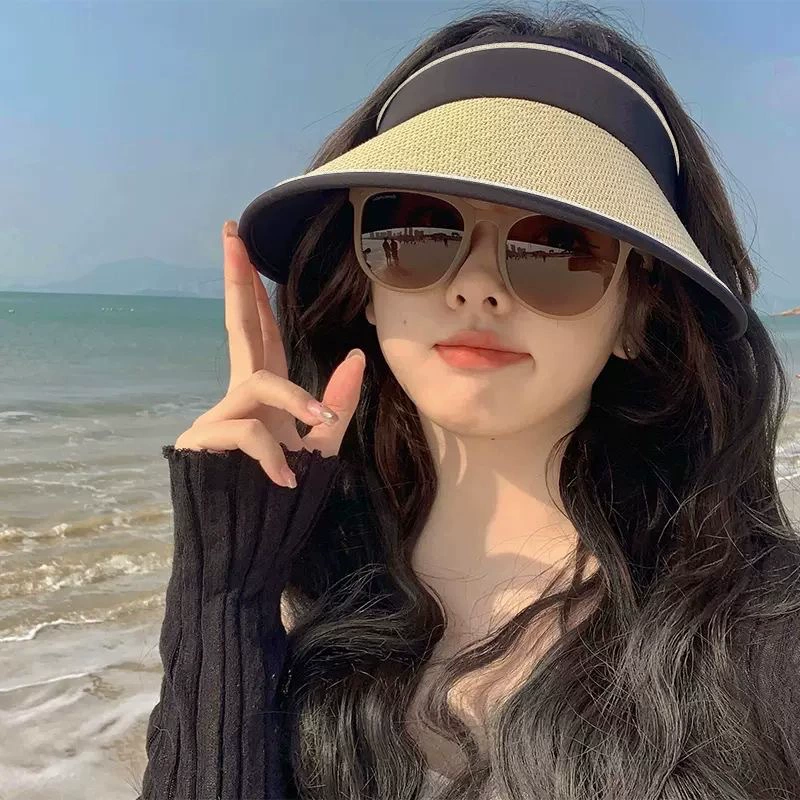 Большая шляпа летняя езда на велосипеде против ультрафиолетового излучения