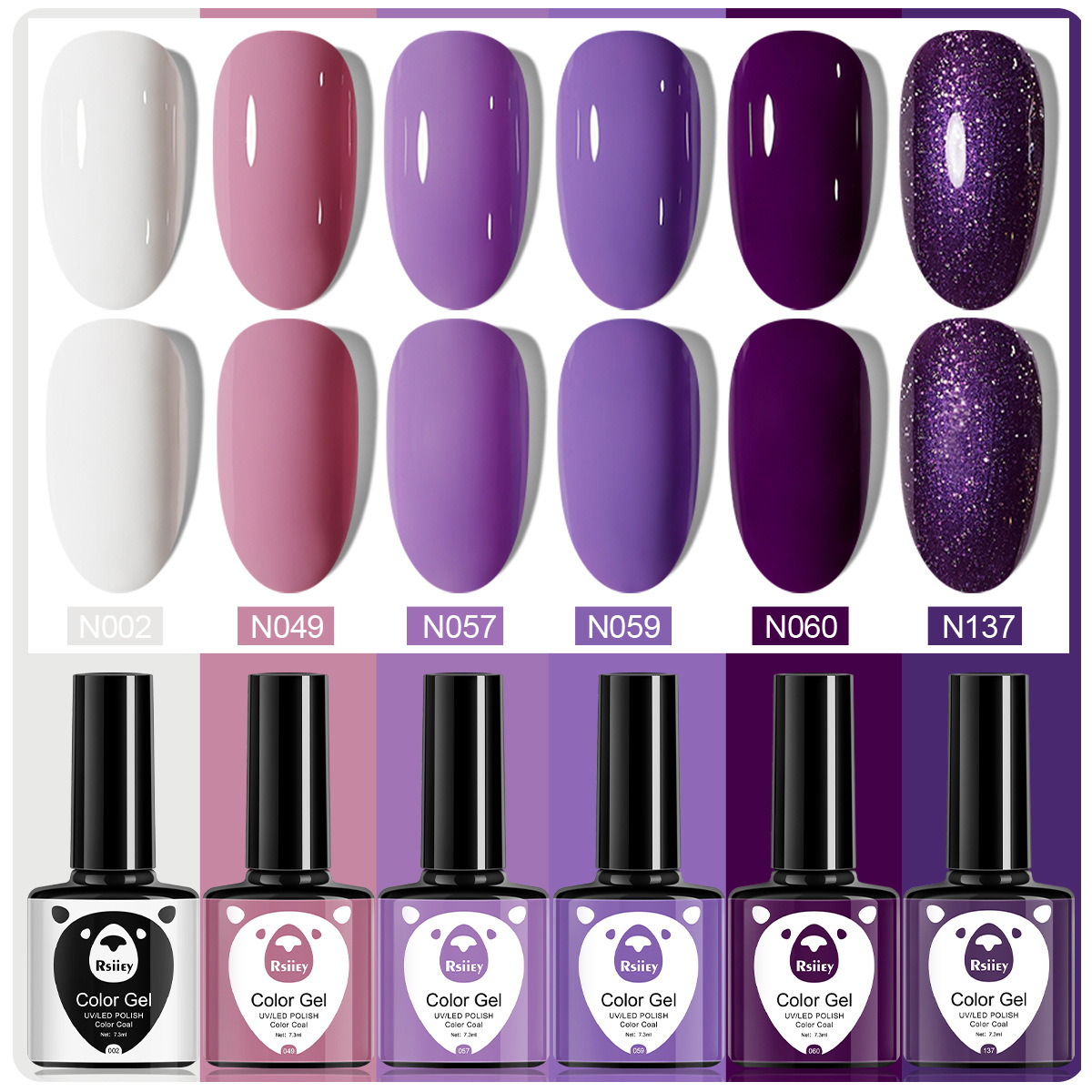 6 colores esmalte de uñas pegamento fototerapia embotellada color popular pintado brillante ojo de gato pegamento UV fototerapia pegamento esmalte de uñas traje de pegamento
