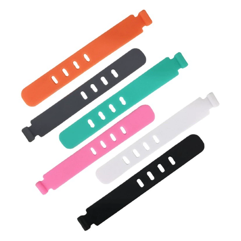 Организатор кабеля данных резиновый кабель Организатор намотки кабеля наушники кабель зарядный кабель обмотки устройства ленты мягкий резиновый ремешок