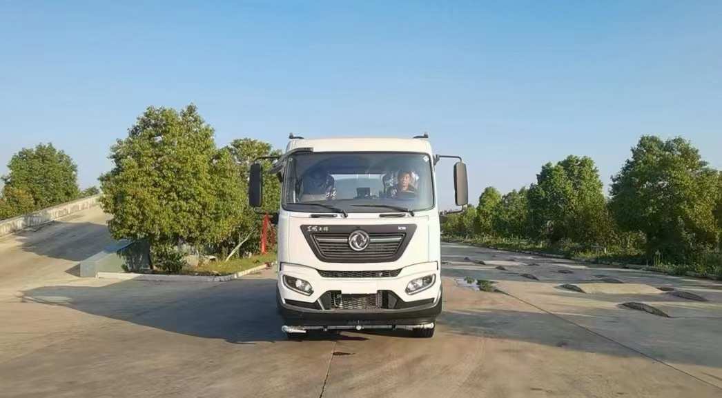 Dongfeng Tianjin Pure Electric 12-Cubic-Meter Sprinkler Truck, Chengli 8-Ton New Energy Spray Truck, Municipal Sanitation Green License Plate Sprayer