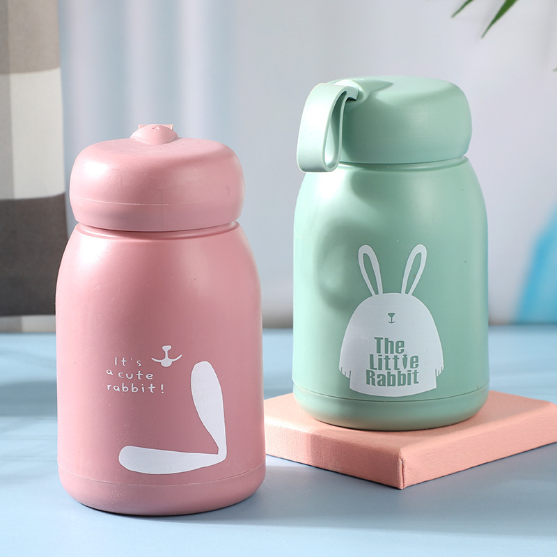 Glass Water Cup, Portable, High Temperature Resistant, with Carrying Rope, Double-Layered, Opening Event Gift Cup, Advertising Promotional Gift Tea Cup