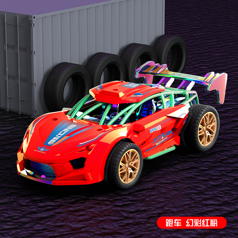 Juguetes infantiles de color fantasma inercia retroalimentación coche modelo de coche de juguete para niños regalos al por mayor