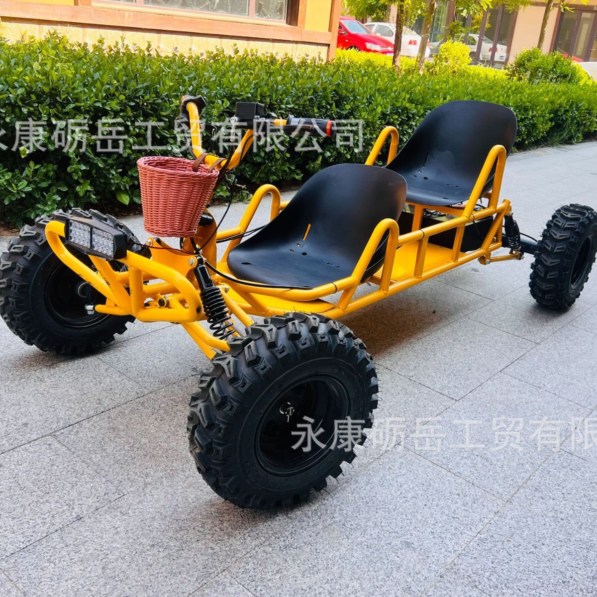 Karts de dos asientos para padres e hijos, carros de litio para dos personas, carros de carretera para padres e hijos, carros de actividades al aire libre para dos personas, carros de kart