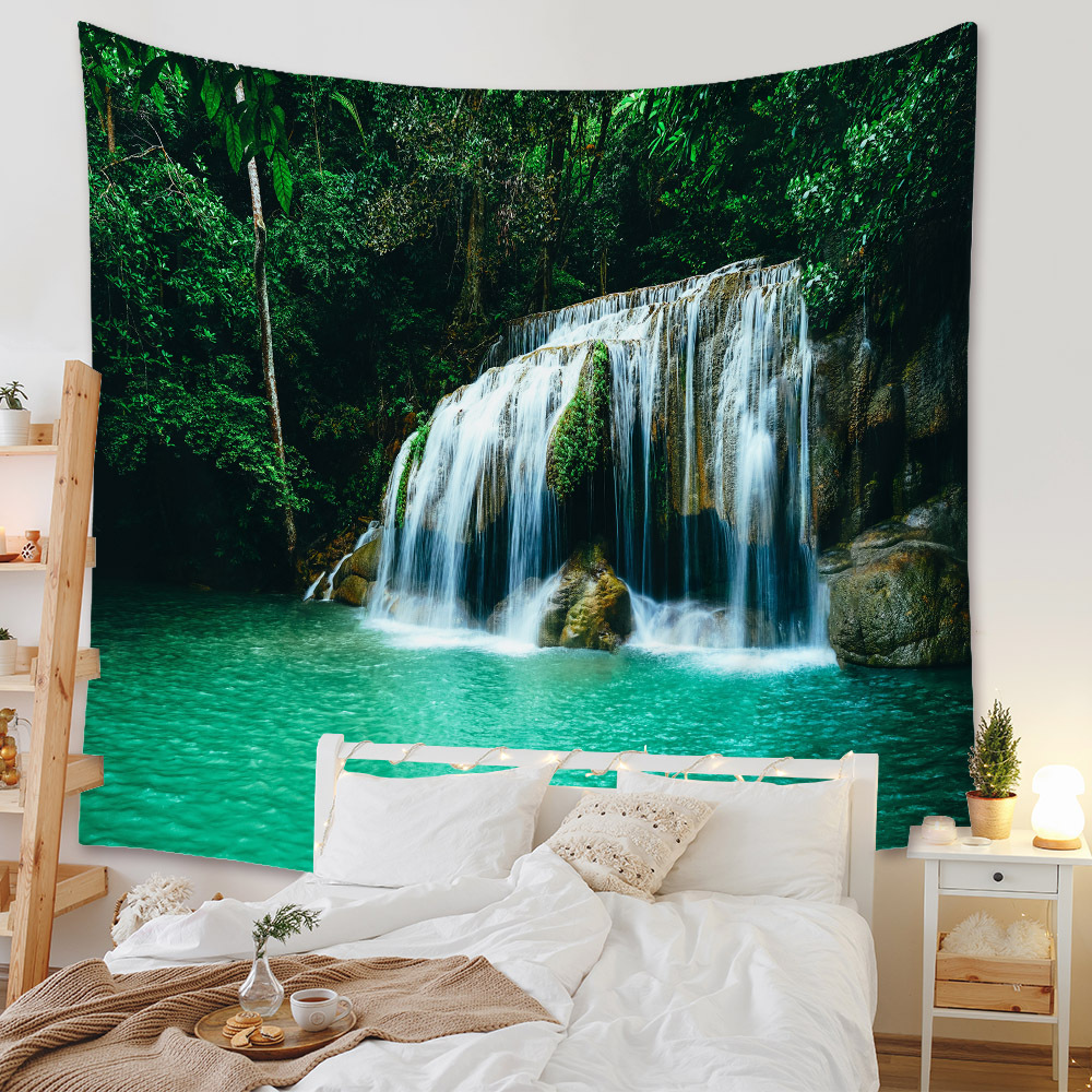 Fashion Landscape Wall Decoration Cloth Tapestry Wholesale Nihaojewelry display picture 200