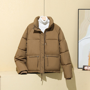 Women's cotton-padded coat winter New Korean style down cotton-padded coat short stand collar small bread coat fashion thickened coat fashion