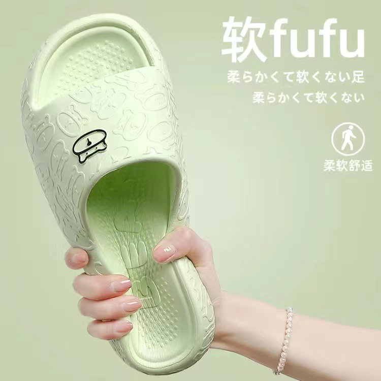 Zapatillas antideslizantes zapatillas de mujer verano al aire libre interior Hogar Casa pareja antideslizante mudo suela gruesa hombres