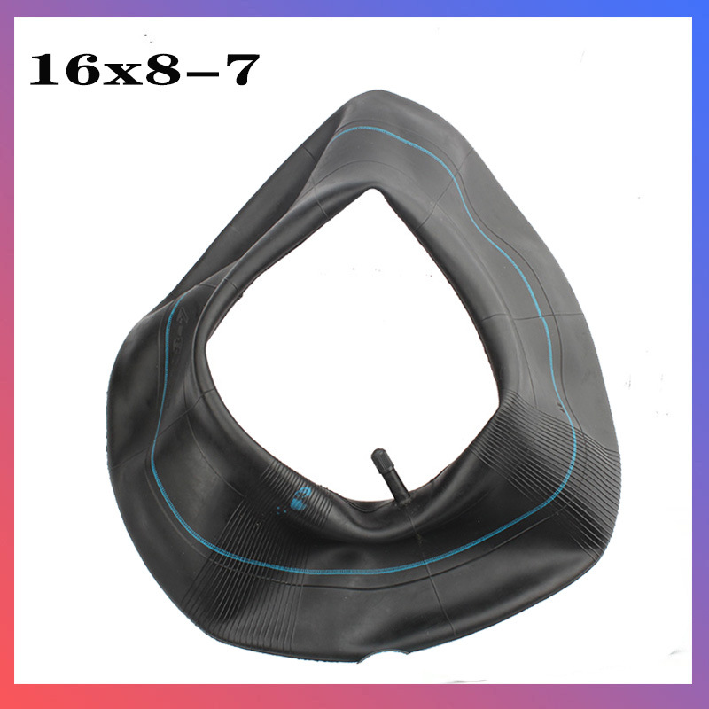 农用车轮胎16x8.00-7内胎TR13 直嘴 打药机轮胎16x8-7丁基胶直嘴