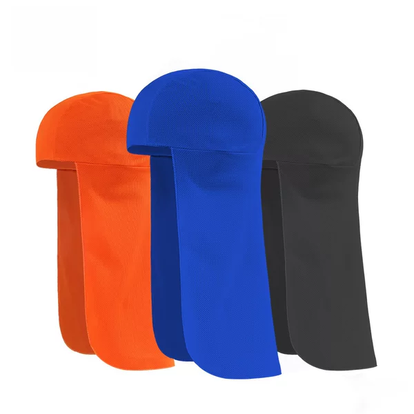 Outdoor Cycling Mountain Climbing Sunshade Neck Protection Long Cap Long Tail Cap Summer Cool Helmet Liner Sunshade Cap