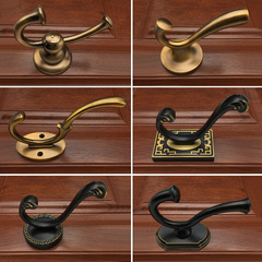 BG54中式衣鈎單個衣櫃內單鈎門後掛鈎古銅柜子掛衣鈎牆壁門後衣帽