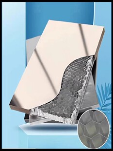 Stainless steel mirror honeycomb panel office building shopping mall ceiling decoration factory wholesale 3