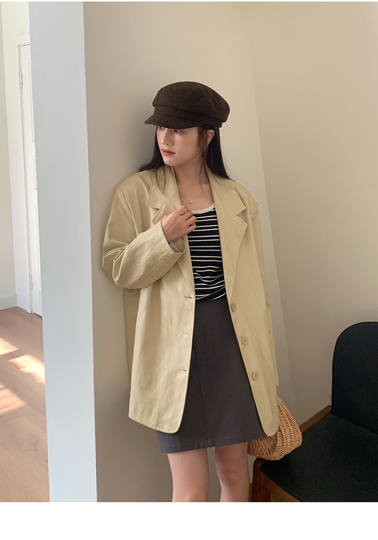 MOXI十三行女装皮衣外套女2024春秋新款韩版女式夹克PU皮夹克上衣详情29