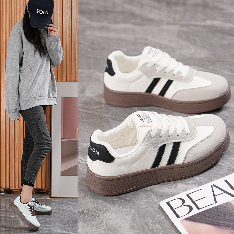 2026 Autumn New Korean Style Ins Versatile White Sneakers for Female Students Casual Sports Shoes Street Style Mr528 2026 Autumn New Korean Style Ins Versatile White Sneakers for Female Students Casual Sports Shoes Street Style Mr528