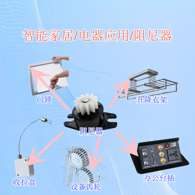 厂家供应各种缓冲阻尼器 油压脉动阻尼器 气缸减震阻尼器