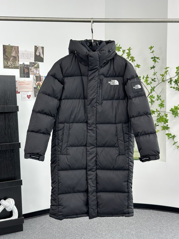 Ready-To-Ship Original American Version Long down Jacket for Men and Women, Over-The-Knee, Cold-Proof, Warm, White Duck Down, Hooded, Thickened Coat